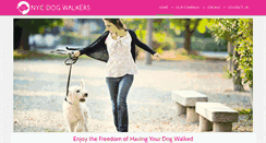 Desktop Screenshot of nycdogwalkers.com